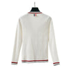 HBT Women's Elegant Fashion Bold Stripes Knitted Cardigan Sweater Jacket - Divine Inspiration Styles