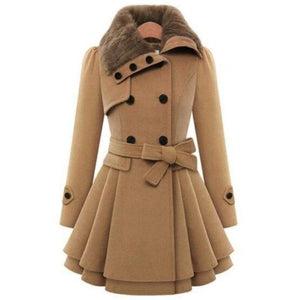 HEATHER Design Women's Fine Fashion Luxury Style Designer Wool Coat Jacket - Divine Inspiration Styles