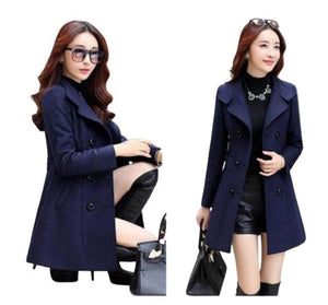 HENRIETTA Design Women's Luxury Fashion Designer Wool Coat Jacket - Divine Inspiration Styles