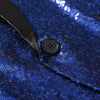 PARKLEES Men's Fashion Premium Quality Shiny Black Gold Silver Sequin Glitter Fancy Embellished Blazer Jacket - Divine Inspiration Styles