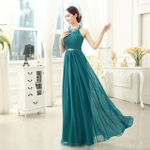 EMMY FORMAL Women's Elegant Fine Fashion Vintage Teal Green Halter A-L – Divine Inspiration Styles