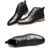 NPZ Men's Fashion Premium Top Quality Genuine Leather Dress Boot Shoes - Divine Inspiration Styles