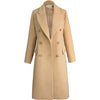 NORA Design Women's Fine Fashion Elegant Luxury Style Long Wool Coat Jacket - Divine Inspiration Styles