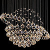 JMXI Modern Luxury Art Design LED Crystal Chandelier Lamp for Home or Office Lighting & Decorations - Divine Inspiration Styles