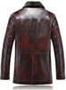 BRADFORD Design Men's Fashion Premium Quality Leather Plush Fur Coat Jacket - Divine Inspiration Styles