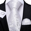 DBG VIP Design Collection Men's Fashion Luxury Purple Red Blue 100% Premium Quality Silk Tie Set - Divine Inspiration Styles
