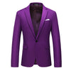 CGSUITS Men's Fashion Luxury Style Solid Color Design Premium Quality Sky Blue Blazer Suit Jacket