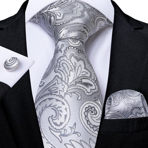 DBG VIP Design Collection Men's Fashion Luxury Royal Blue 100% Premium Quality Silk Tie Set - Divine Inspiration Styles