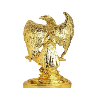 IAMPRETTY Designer Collection Luxury Style Artistic Golden Eagle Sculpture Art for Decorations - Divine Inspiration Styles