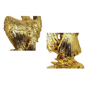 IAMPRETTY Designer Collection Luxury Style Artistic Golden Eagle Sculpture Art for Decorations - Divine Inspiration Styles