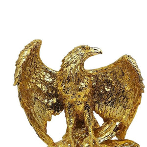 IAMPRETTY Designer Collection Luxury Style Artistic Golden Eagle Sculpture Art for Decorations - Divine Inspiration Styles