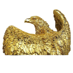 IAMPRETTY Designer Collection Luxury Style Artistic Golden Eagle Sculpture Art for Decorations - Divine Inspiration Styles