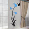 LILY Flower Design Home Decoration 3D Acrylic Wall Sticker for Home Decor - Divine Inspiration Styles