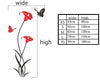 LILY Flower Design Home Decoration 3D Acrylic Wall Sticker for Home Decor - Divine Inspiration Styles
