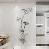 LILY Flower Design Home Decoration 3D Acrylic Wall Sticker for Home Decor - Divine Inspiration Styles