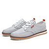 JINTOHO Men's Fashion Premium Quality Laced-Up Denim Canvas Sneaker Shoes - Divine Inspiration Styles