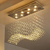 JMXI Modern Luxury Art Design LED Crystal Chandelier Lamp for Home or Office Lighting & Decorations - Divine Inspiration Styles