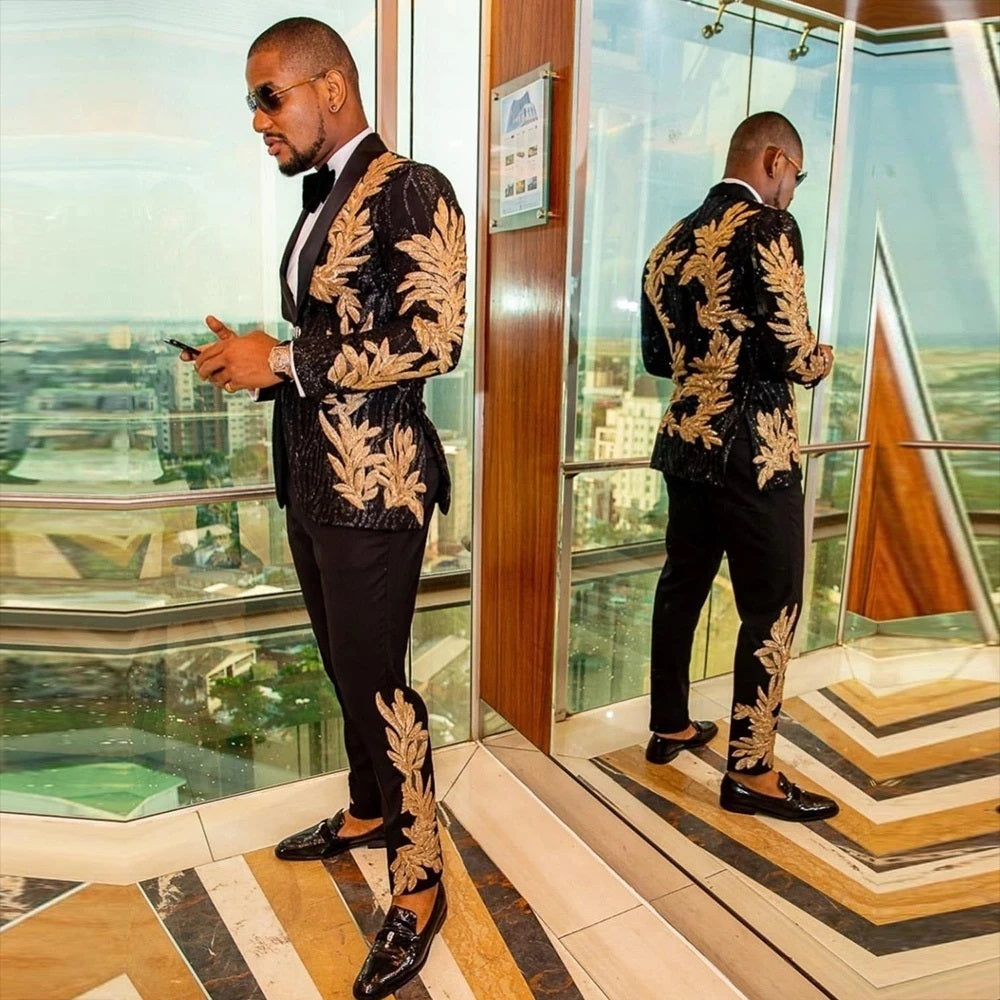 White and gold prom jacket sale