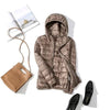 GODLIKE Women's Pure Color Trendy Autumn Winter Spring Fashion Ultralight Parka Jacket - Divine Inspiration Styles