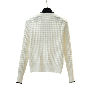 LA ELLE Women's Elegant Fashion Knitted Cardigan Sweater Jacket - Divine Inspiration Styles