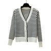 LA ELLE Women's Elegant Fashion Knitted Cardigan Sweater Jacket - Divine Inspiration Styles
