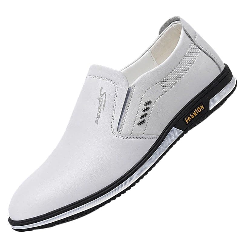 LCA Men's Fashion Designer Leather Premium Quality Business Casual Dress Shoes White / 8 LCA Men's Fashion Designer Leather Premium Quality Business Casual Dress Shoes White / 8