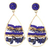 LDP Women's Fashion Bohemian Style Handmade Beaded Drop Earrings - Divine Inspiration Styles