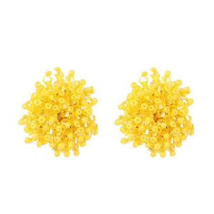 LDP Women's Fashion Bohemian Style Beaded Tassel Drop Earrings - Divine Inspiration Styles