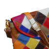 LEA Design Women's Fashion Genuine Leather Patchwork Design Shoulder Handbag - Divine Inspiration Styles