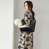 LQM Women's Fashion Designer Woven Leather Large Capacity Shoulder Handbag - Divine Inspiration Styles