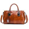 LQM Women's Fashion Vintage Polished Leather Luxury Handbag - Divine Inspiration Styles