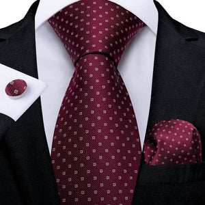 DBG VIP Design Collection Men's Fashion Pink & Assorted Styles 100% Premium Quality Silk Tie Set - Divine Inspiration Styles