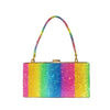 LUXY Women's Fashion Rainbow Diamond Stylish Special Event Clutch Bag - Divine Inspiration Styles