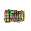 LUXY Women's Fashion Rainbow Diamond Stylish Special Event Clutch Bag - Divine Inspiration Styles