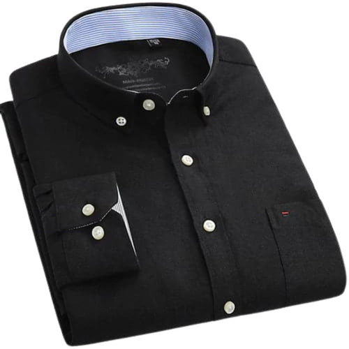 MANFASHION Men's Fashion Premium Quality Long Sleeves Dress Shirt - Divine Inspiration Styles