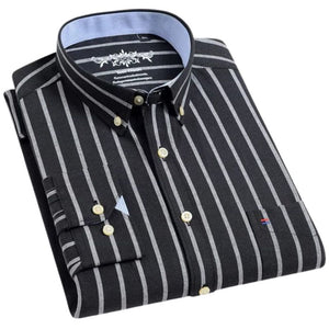 MANFASHION Men's Fashion Premium Quality Long Sleeves Dress Shirt - Divine Inspiration Styles