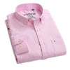 MANFASHION Men's Premium Quality Long Sleeves Solid Color Business Dress Shirt - Divine Inspiration Styles