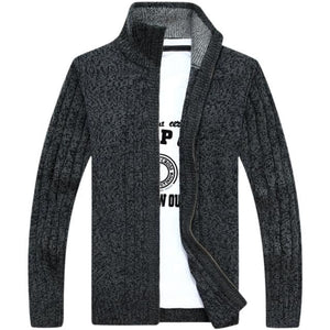 MANTLC Men's Fashion Premium Quality Zipper Sweater Jacket - Divine Inspiration Styles