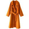 MAVEN Design Women's Fine Fashion Elegant Luxury Style Long Cashmere Wool Coat - Divine Inspiration Styles