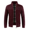 MOGA Design Men's Fashion Premium Quality Quilted Zipper Sweater Jacket - Divine Inspiration Styles