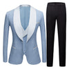 COLBERT Men's Fashion Formal Business & Special Events Wear 3-PCS (Jacket + Pants + Vest) Suit Set - Divine Inspiration Styles