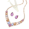 NEWGLORY Women's Fine Fashion Multicolor Crystal Rhinestones Jewelry Set - Divine Inspiration Styles