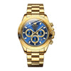 OLEVS Men's Luxury Fine Fashion Premium Top Quality Triple Dial Multifunction Stainless Steel Watch - Divine Inspiration Styles