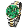 OLEVS Men's Luxury Style Fine Fashion Premium Quality Triple Dial Stainless Steel Watch - Divine Inspiration Styles