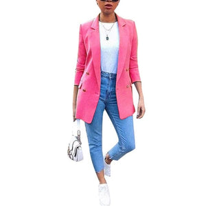 JMC Design Women's Fashion Spring Autumn Winter Business Blazer Suit Jacket - Divine Inspiration Styles