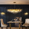 ZHI Modern Luxury Art Design LED Crystal Chandelier Lamp for Home or Office Lighting & Decorations - Divine Inspiration Styles