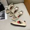 HARLEY Women's Fashion Luxury Sporty Canvas Double Stripes Sneaker Shoes - Divine Inspiration Styles