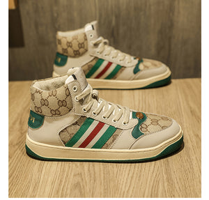 COCO Design Men's & Women's Fashion Luxury Style Sporty Canvas Ankle Boot Shoes - Divine Inspiration Styles