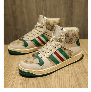 COCO Design Men's & Women's Fashion Luxury Style Sporty Canvas Ankle Boot Shoes - Divine Inspiration Styles