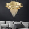 JMXI Modern Luxury Art Design LED Crystal Chandelier Lamp for Home or Office Lighting & Decorations - Divine Inspiration Styles